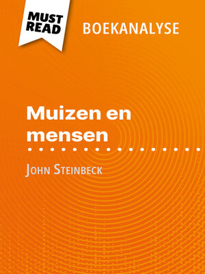 cover image of Muizen en mensen van John Steinbeck (Boekanalyse)